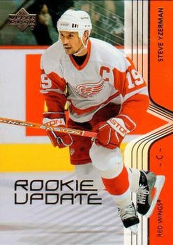 #32 Steve Yzerman - Detroit Red Wings - 2003-04 Upper Deck Rookie Update Hockey