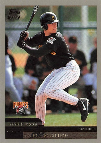 #T32 J.R. House - Pittsburgh Pirates - 2000 Topps Traded & Rookies Baseball