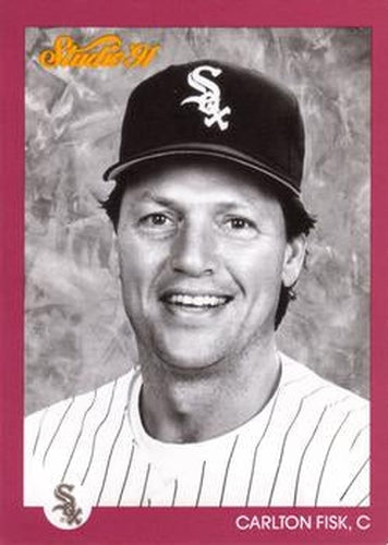 #32 Carlton Fisk - Chicago White Sox - 1991 Studio Baseball