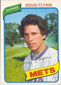 #32 Doug Flynn - New York Mets - 1980 O-Pee-Chee Baseball