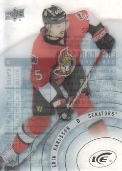 #32 Erik Karlsson - Ottawa Senators - 2014-15 Upper Deck Ice Hockey