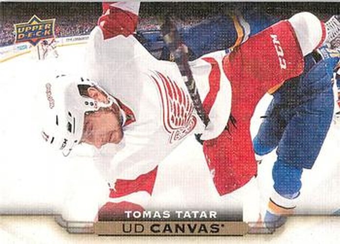 #C32 Tomas Tatar - Detroit Red Wings - 2015-16 Upper Deck - UD Canvas Hockey