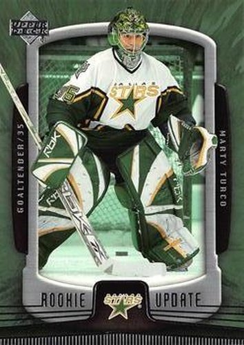 #32 Marty Turco - Dallas Stars - 2005-06 Upper Deck Rookie Update Hockey
