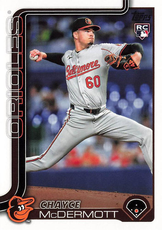 #32 Chayce McDermott - Baltimore Orioles - 2025 Topps Baseball