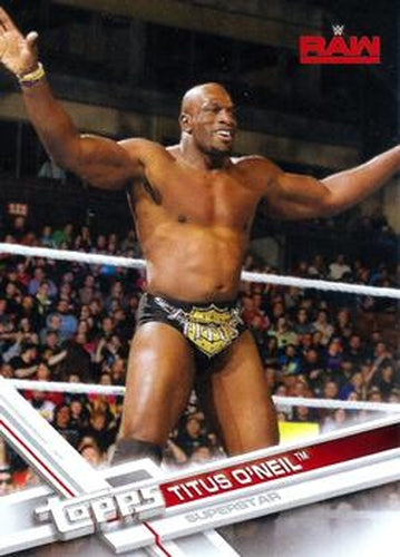 #32 Titus O'Neil - 2017 Topps WWE Wrestling