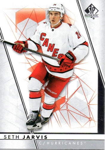 #32 Seth Jarvis - Carolina Hurricanes - 2022-23 SP Authentic Hockey