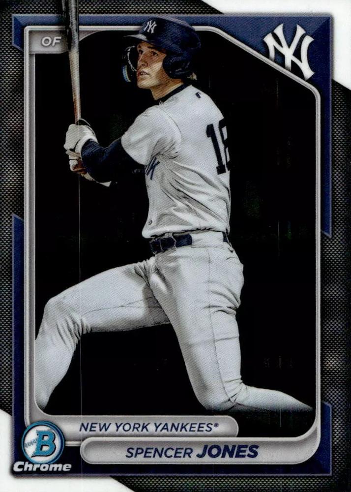 #BCP-32 Spencer Jones - New York Yankees - 2024 Bowman - Chrome Prospects Baseball