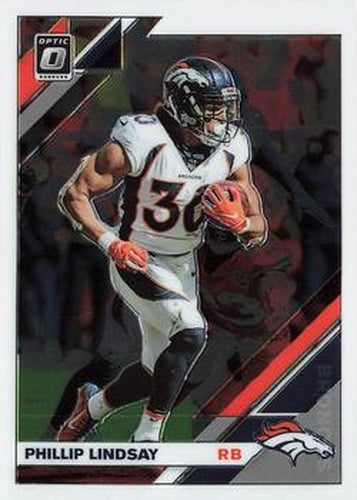 #32 Phillip Lindsay - Denver Broncos - 2019 Donruss Optic Football