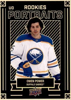 #P-32 Owen Power - Buffalo Sabres - 2022-23 Upper Deck - UD Portraits Hockey