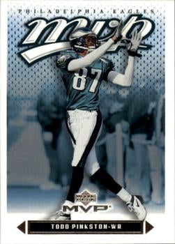#32 Todd Pinkston - Philadelphia Eagles - 2003 Upper Deck MVP Football