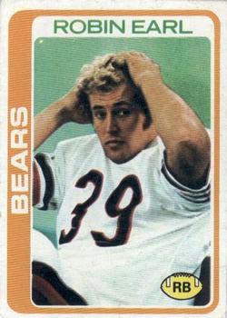 #32 Robin Earl - Chicago Bears - 1978 Topps Football