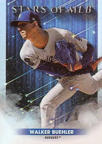 #SMLB-32 Walker Buehler - Los Angeles Dodgers - 2022 Topps - Stars of MLB Baseball