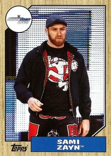 #32 Sami Zayn - 2017 Topps WWE Heritage Wrestling