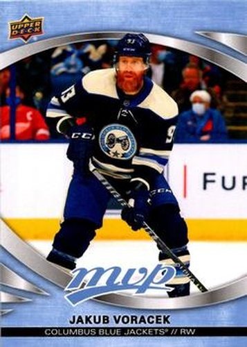 #32 Jakub Voracek - Columbus Blue Jackets - 2023-24 Upper Deck MVP Hockey