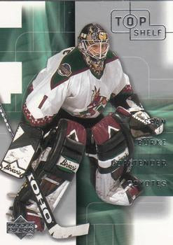#32 Sean Burke - Phoenix Coyotes - 2001-02 Upper Deck Top Shelf Hockey