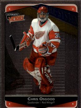 #32 Chris Osgood - Detroit Red Wings - 1999-00 Upper Deck Ultimate Victory Hockey