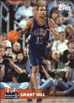 #32 Grant Hill - USA - 2000 Topps Team USA Basketball