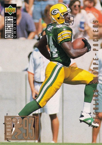 #32 Sterling Sharpe - Green Bay Packers - 1994 Collector's Choice Football