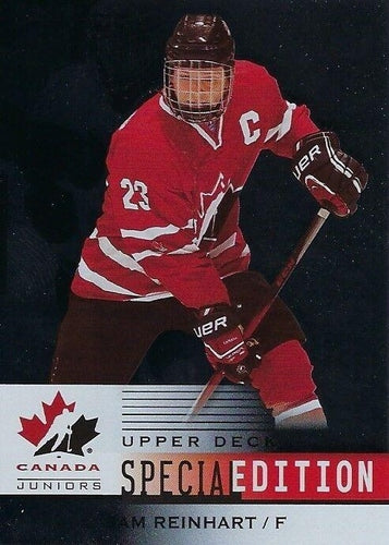 #SE-32 Sam Reinhart - Canada - 2014 Upper Deck Team Canada Juniors - Special Edition Hockey