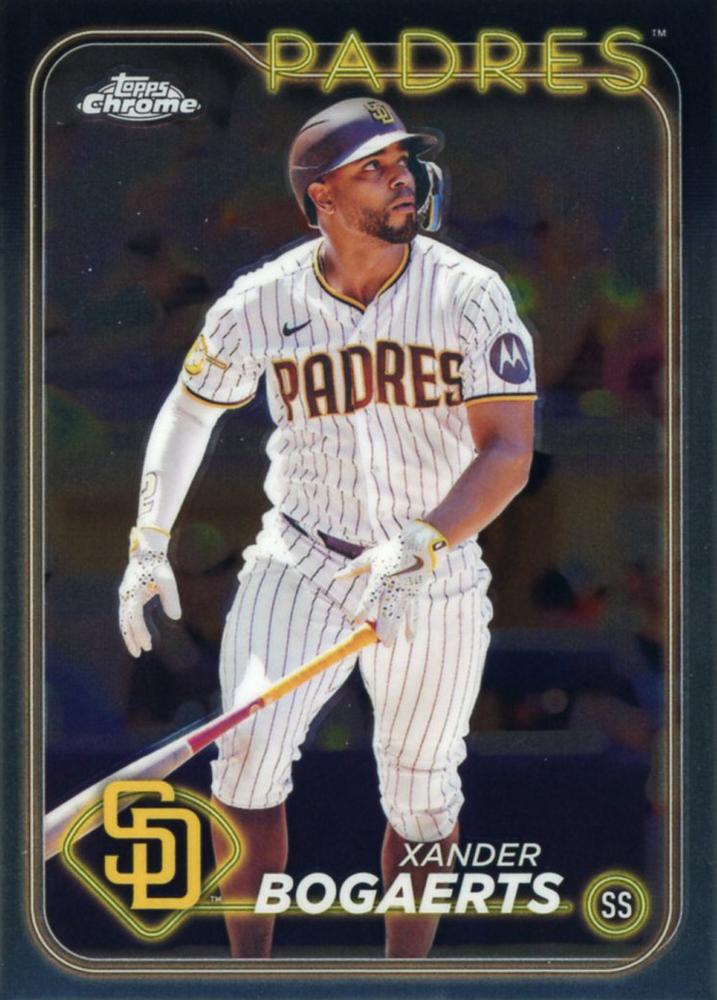 #32 Xander Bogaerts - San Diego Padres - 2024 Topps Chrome Baseball