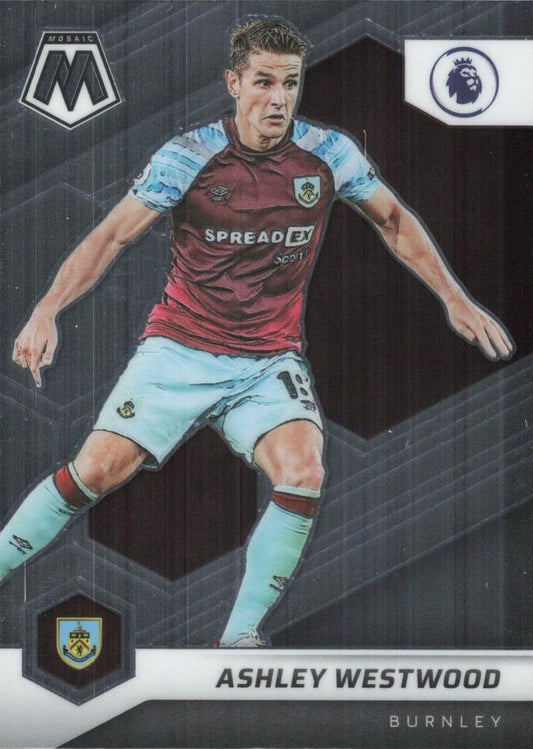 #32 Ashley Westwood - Burnley - 2021-22 Panini Mosaic Premier League Soccer