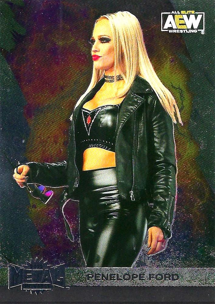 #32 Penelope Ford - 2022 SkyBox Metal Universe AEW Wrestling