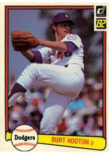 #32 Burt Hooton - Los Angeles Dodgers - 1982 Donruss Baseball