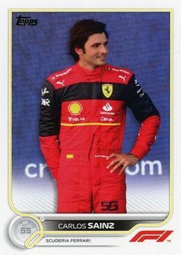 #32 Carlos Sainz - Scuderia Ferrari - 2022 Topps Formula 1 Racing