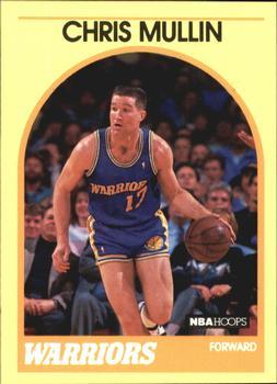 #32 Chris Mullin - Golden State Warriors - 1989-90 Hoops Superstars Basketball