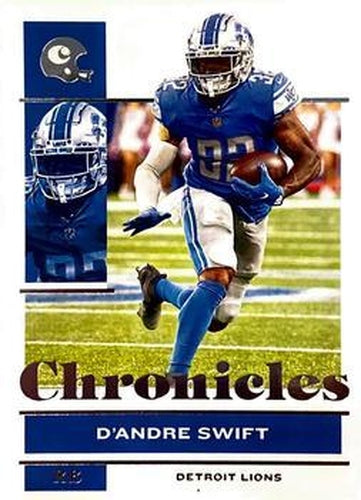 #32 D'Andre Swift - Detroit Lions - 2021 Panini Chronicles Football