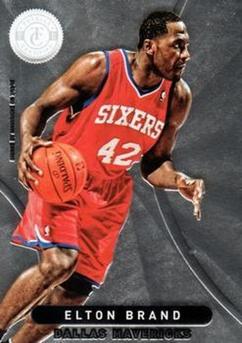 #32 Elton Brand - Dallas Mavericks - 2012-13 Panini Totally Certified Basketball