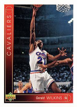 #32 Gerald Wilkins - Cleveland Cavaliers - 1993-94 Upper Deck Basketball