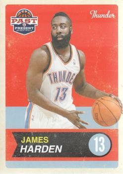 #32 James Harden - Oklahoma City Thunder - 2011-12 Panini Past & Present Basketball
