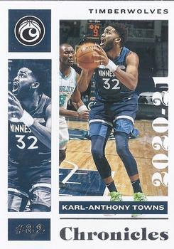#32 Karl-Anthony Towns - Minnesota Timberwolves - 2020-21 Panini Chronicles Basketball