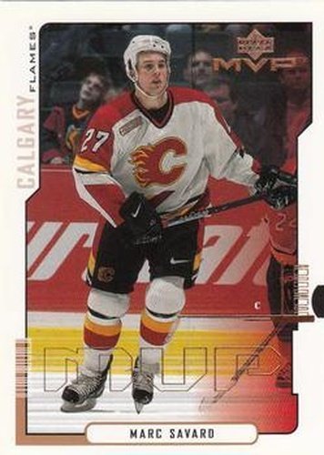 #32 Marc Savard - Calgary Flames - 2000-01 Upper Deck MVP Hockey
