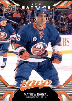 #32 Mathew Barzal - New York Islanders - 2022-23 Upper Deck MVP - Ice Battles Hockey