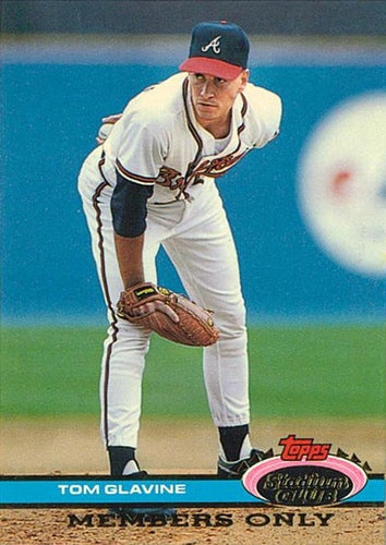 #NNO Tom Glavine - Atlanta Braves - 1991 Stadium Club Members Only