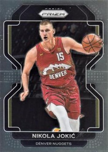 #32 Nikola Jokic - Denver Nuggets - 2021-22 Panini Prizm Basketball