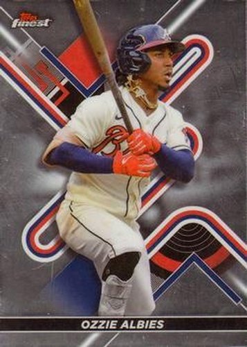 #32 Ozzie Albies - Atlanta Braves - 2022 Finest Baseball