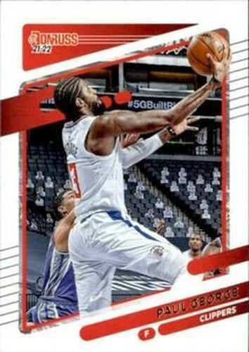 #32 Paul George - Los Angeles Clippers - 2021-22 Donruss Basketball