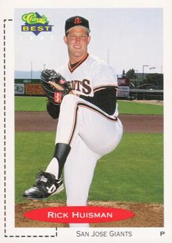 #32 Rick Huisman - San Jose Giants - 1991 Classic Best Baseball