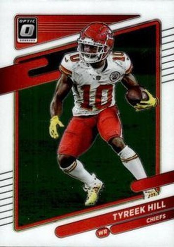 #32 Tyreek Hill - Kansas City Chiefs - 2021 Donruss Optic Football