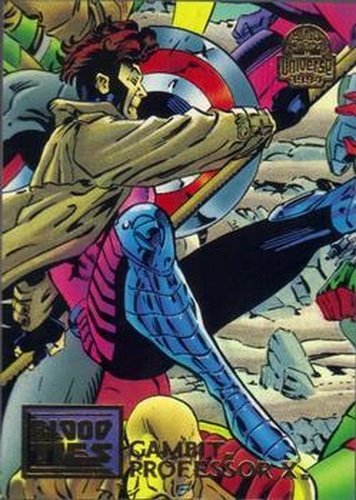 #32 Gambit & Professor - 1994 Fleer Marvel Universe