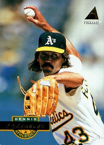 #32 Dennis Eckersley - Oakland Athletics - 1994 Pinnacle Baseball