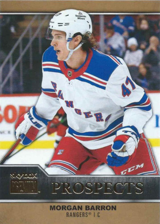 #PP-32 Morgan Barron - New York Rangers - 2021-22 SkyBox Metal Universe - Skybox Premium Prospects Hockey
