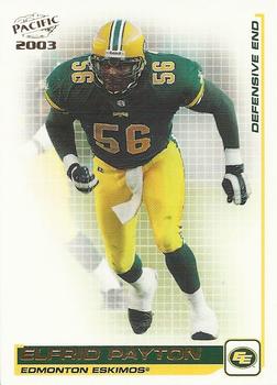 #32 Elfrid Payton - Edmonton Eskimos - 2003 Pacific CFL Football