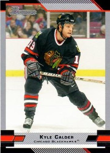#32 Kyle Calder - Chicago Blackhawks - 2003-04 Bowman Draft Picks and Prospects Hockey