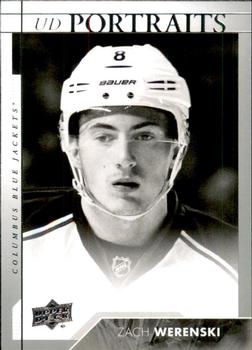 #P-32 Zach Werenski - Columbus Blue Jackets - 2017-18 Upper Deck - UD Portraits Hockey