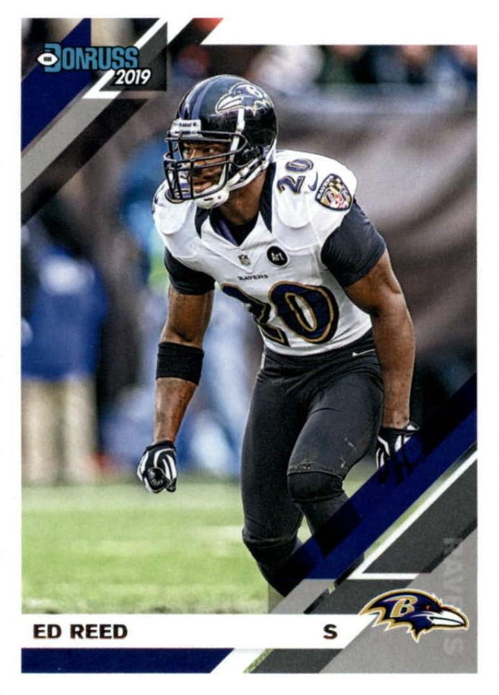 #32 Ed Reed - Baltimore Ravens - 2019 Donruss Football