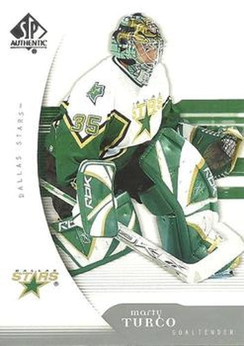 #32 Marty Turco - Dallas Stars - 2005-06 SP Authentic Hockey